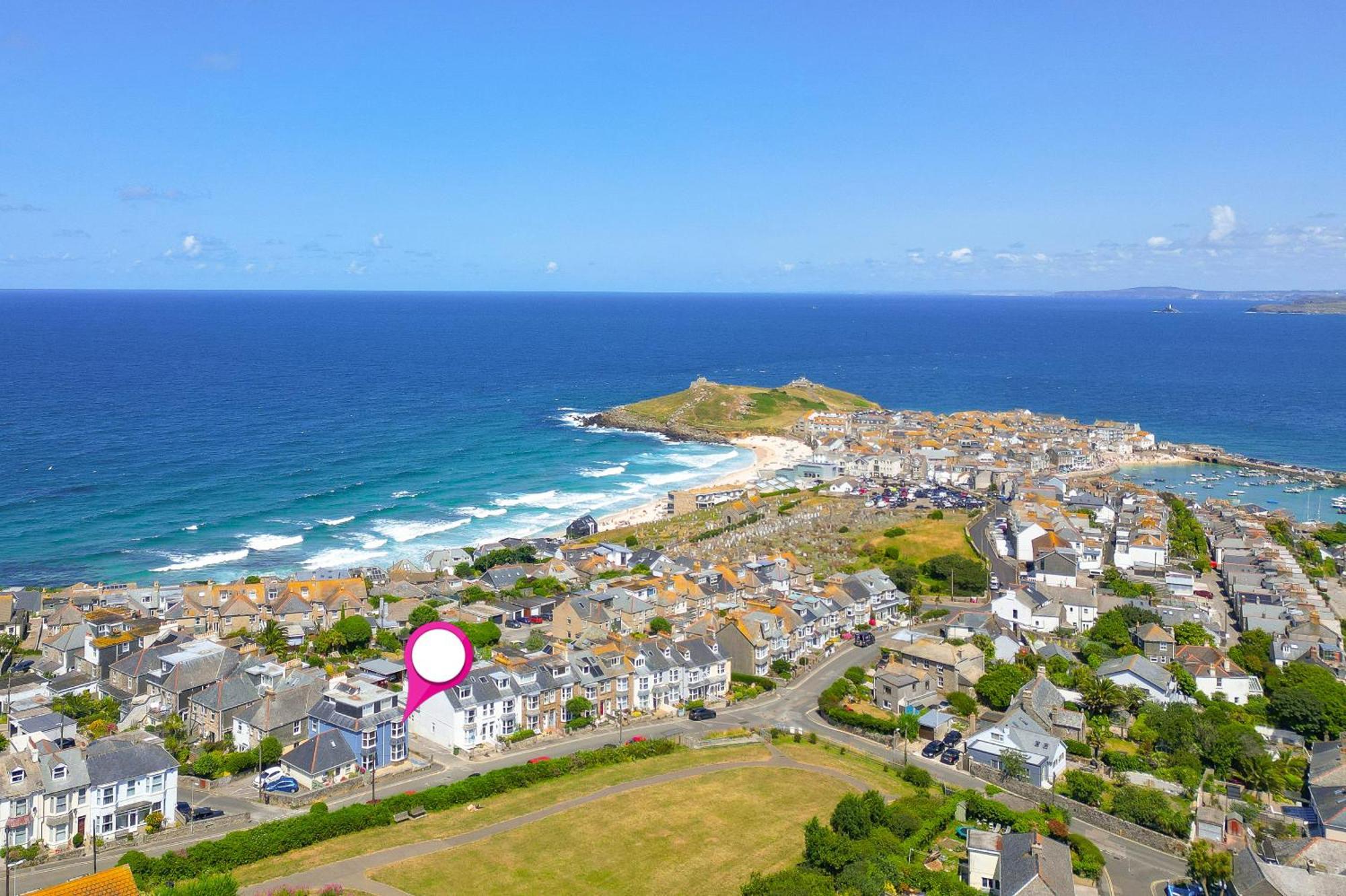 Seabreeze 3 - Seaview & Parking Apartamento St Ives Exterior foto
